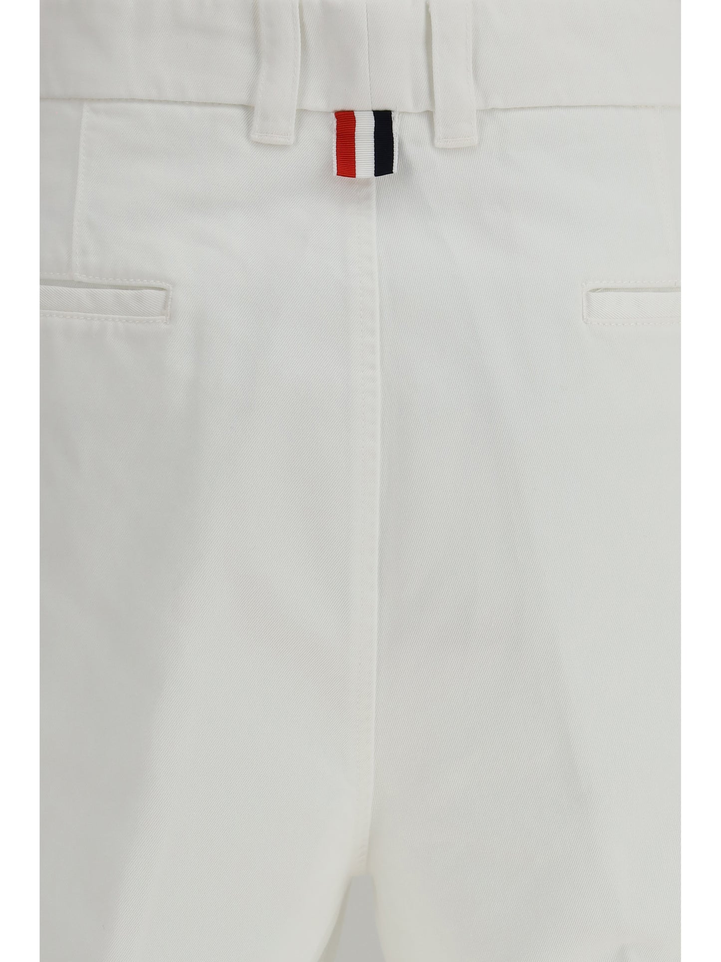 Thom Browne Men Typewriter Cloth Utility Chino Shorts THOM BROWNE