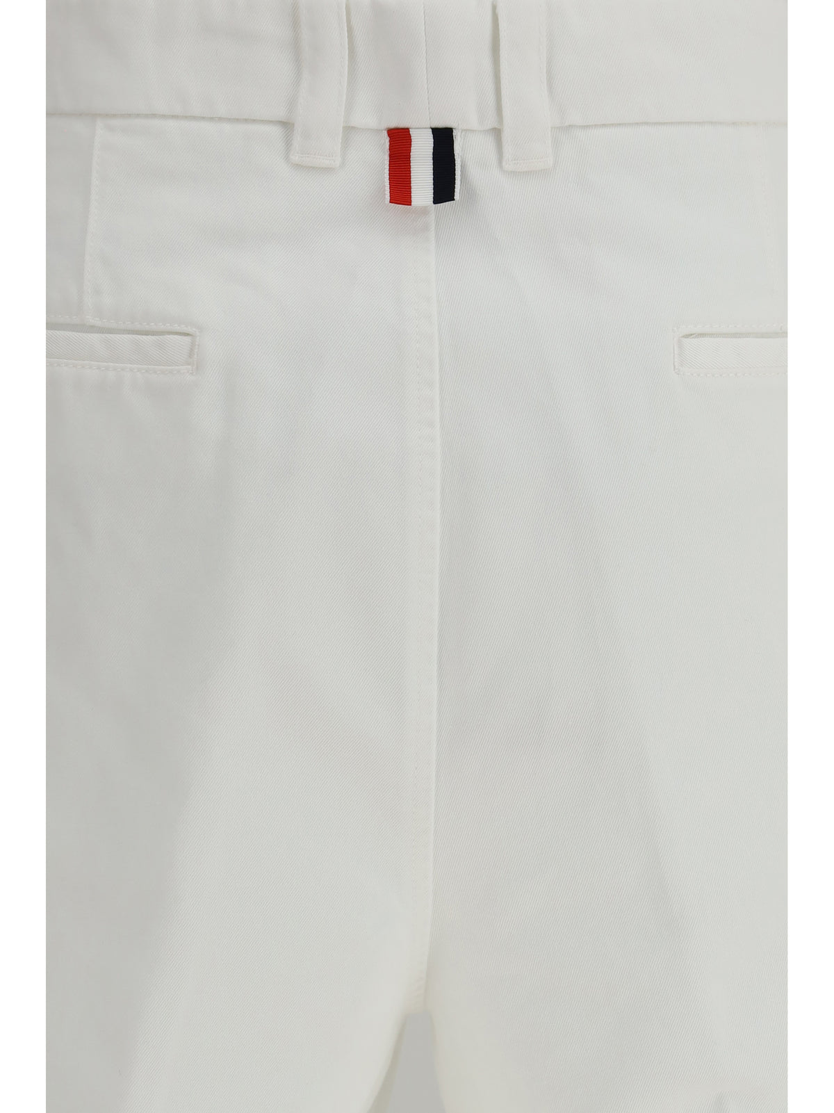 Thom Browne Men Typewriter Cloth Utility Chino Shorts