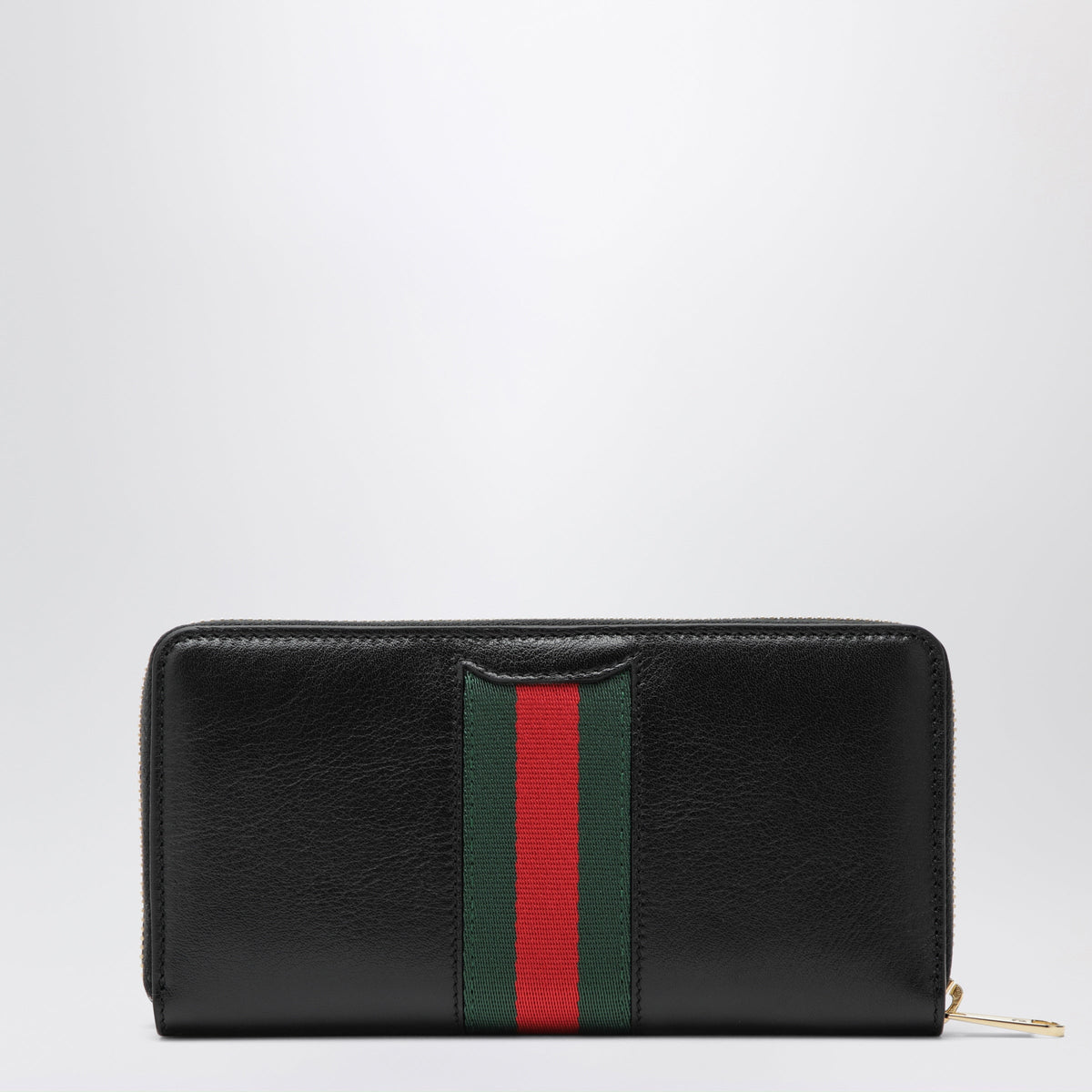 Gucci Black Horsebit Web Wallet Women GUCCI