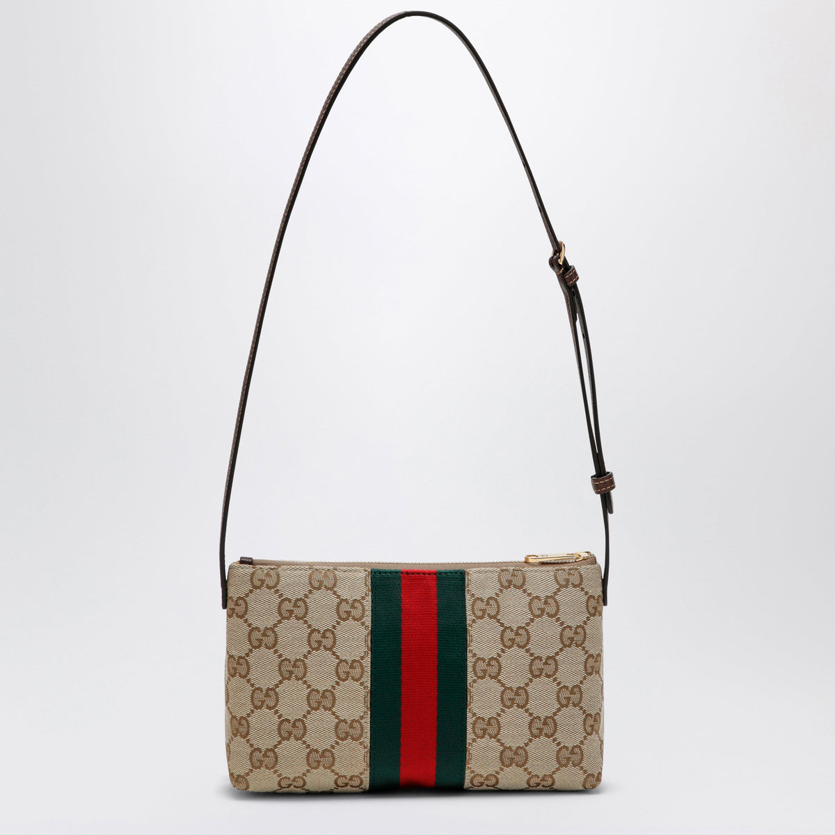 Gucci Gg Fabric Shoulder Bag In Sand Color Women Women GUCCI