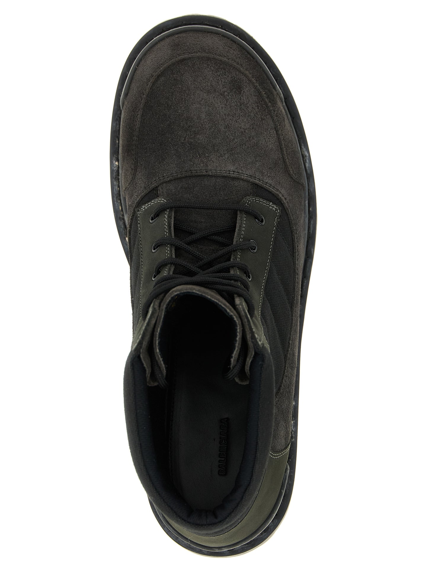 Balenciaga Men 'Combat Strike' Ankle Boots BALENCIAGA