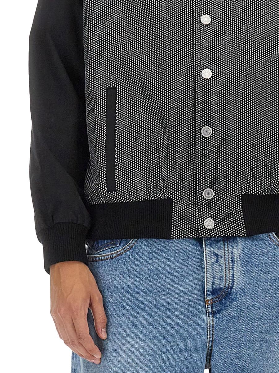 Balmain Men Balmain Men Bomber Jacket With Logo BALMAIN