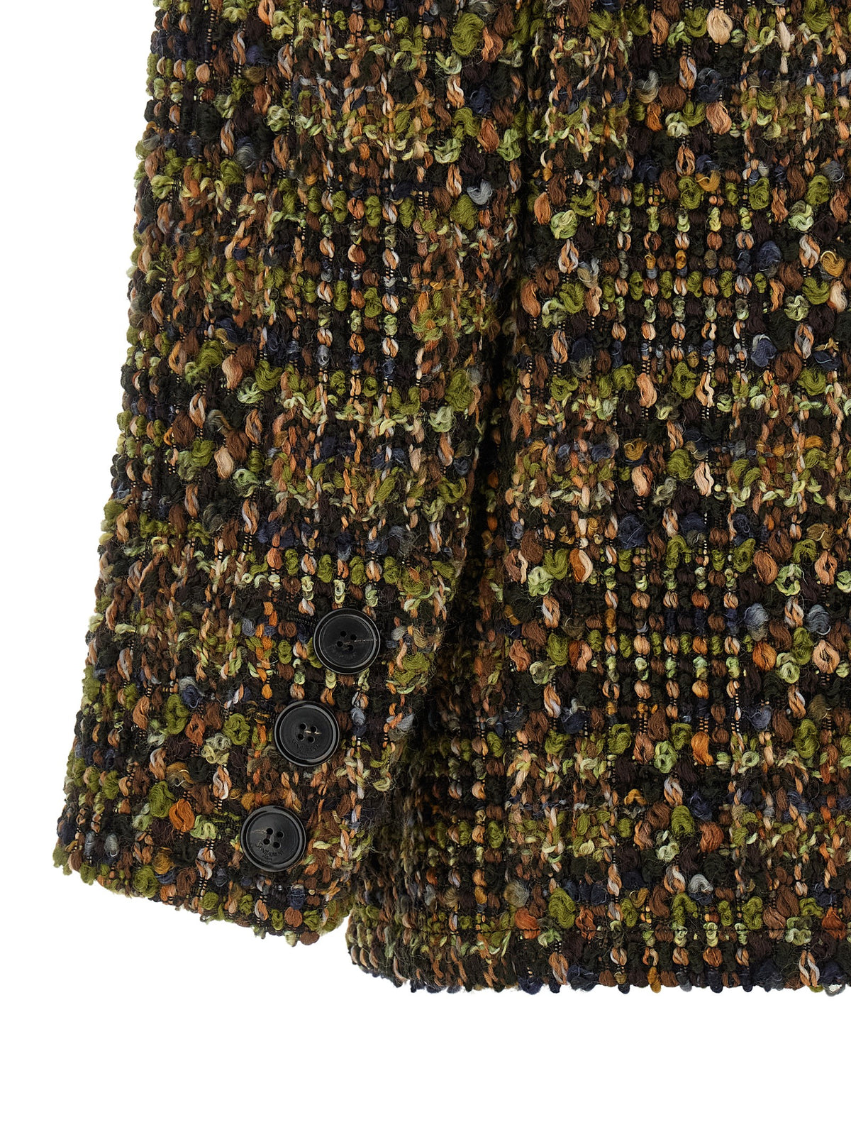 Saint Laurent Women Bouclé Tweed Blazer SAINT LAURENT