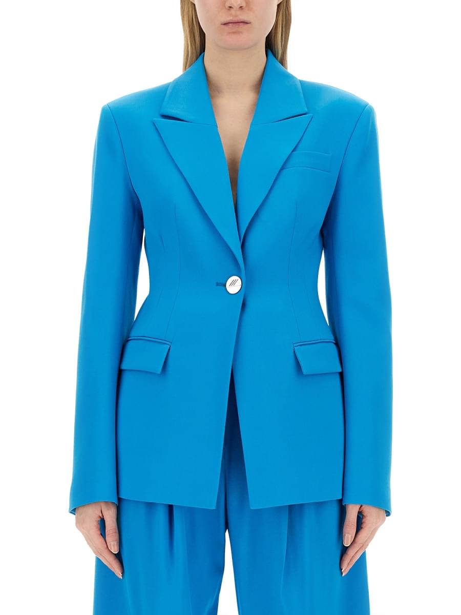 The Attico Women Blazer Blue THE ATTICO