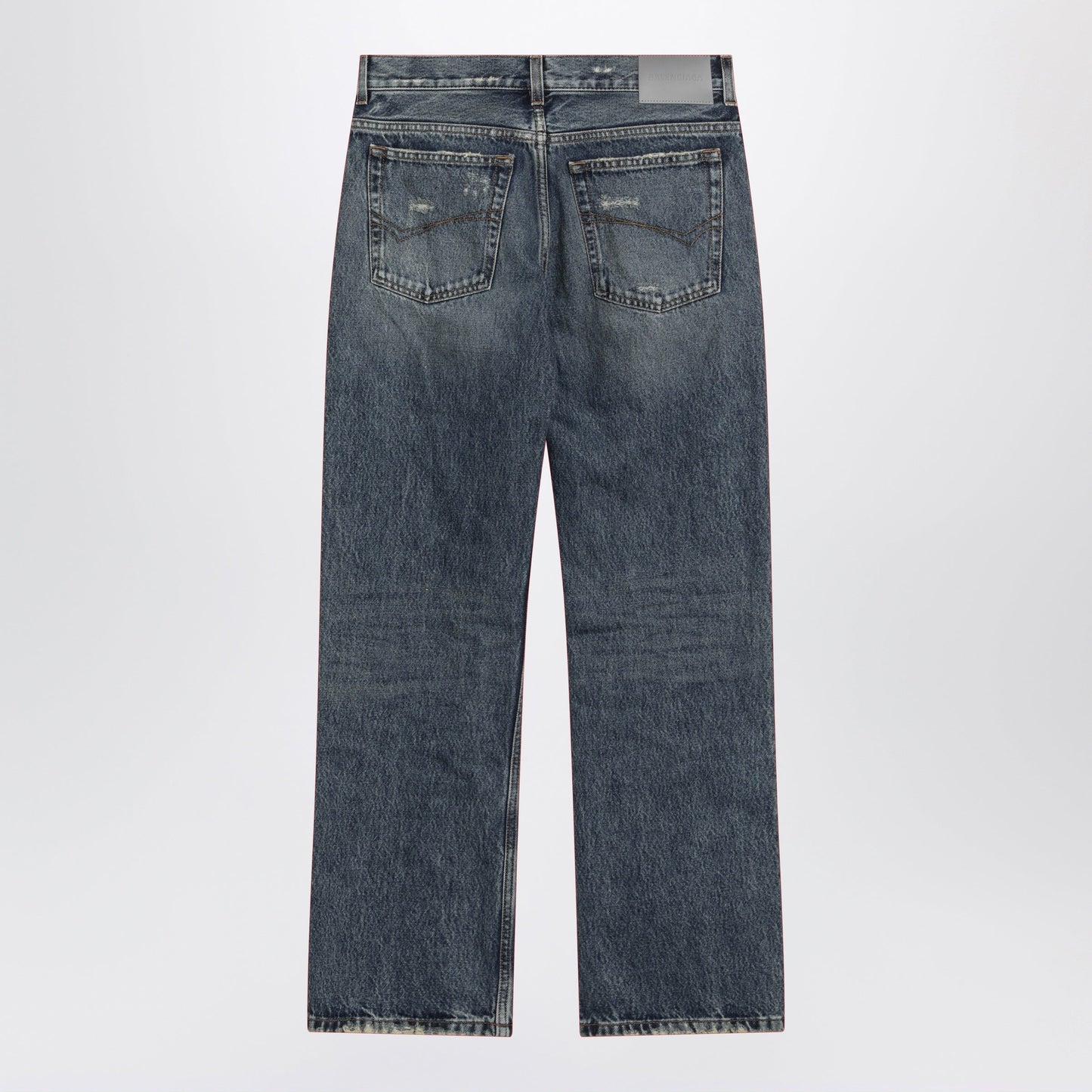 Balenciaga Vintage Blue Jeans With Worn Effect Women BALENCIAGA