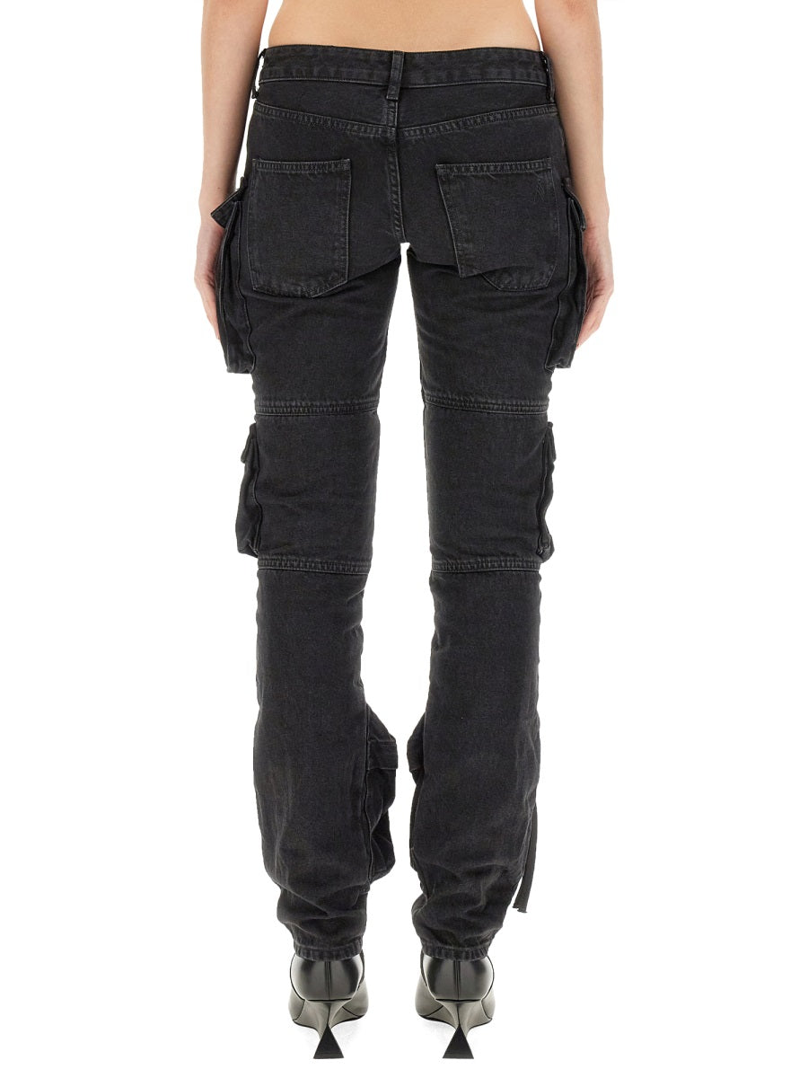 The Attico Women Cargo Jeans THE ATTICO