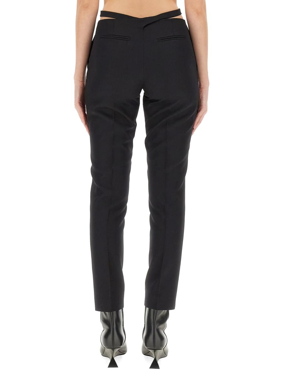 The Attico Women Cut Out Pants THE ATTICO