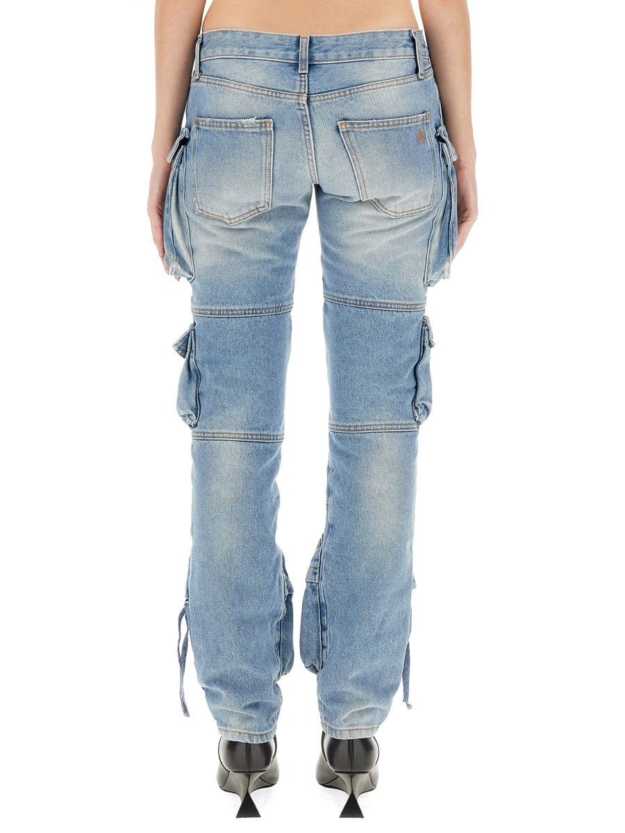 The Attico Women Cargo Jeans THE ATTICO