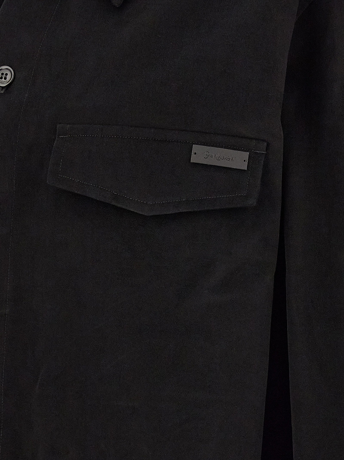 Saint Laurent Men Cotton Overshirt SAINT LAURENT