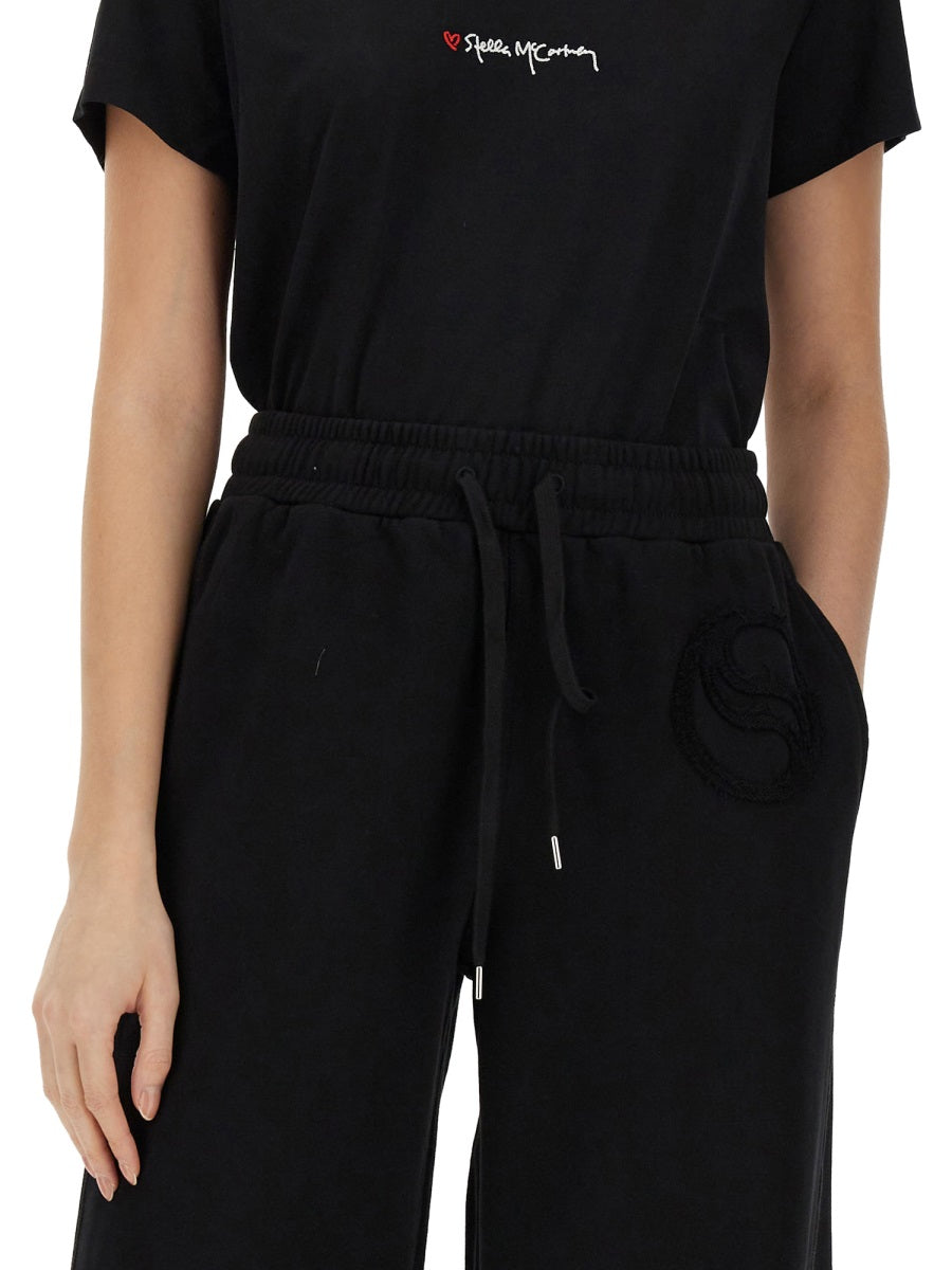 Stella Mccartney Women T-Shirt With Logo STELLA MCCARTNEY