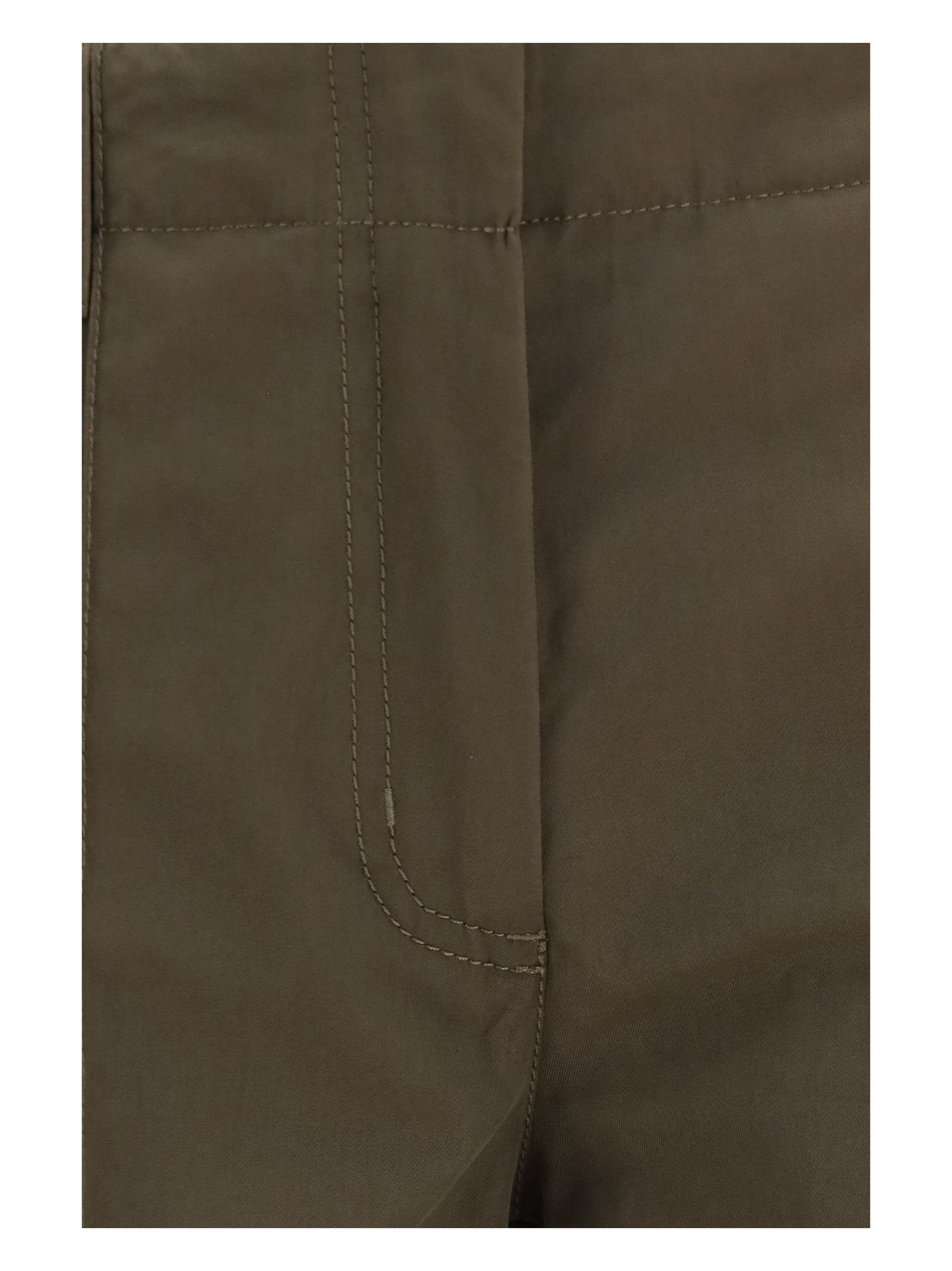 Burberry Women Gabardine Cargo Pants BURBERRY
