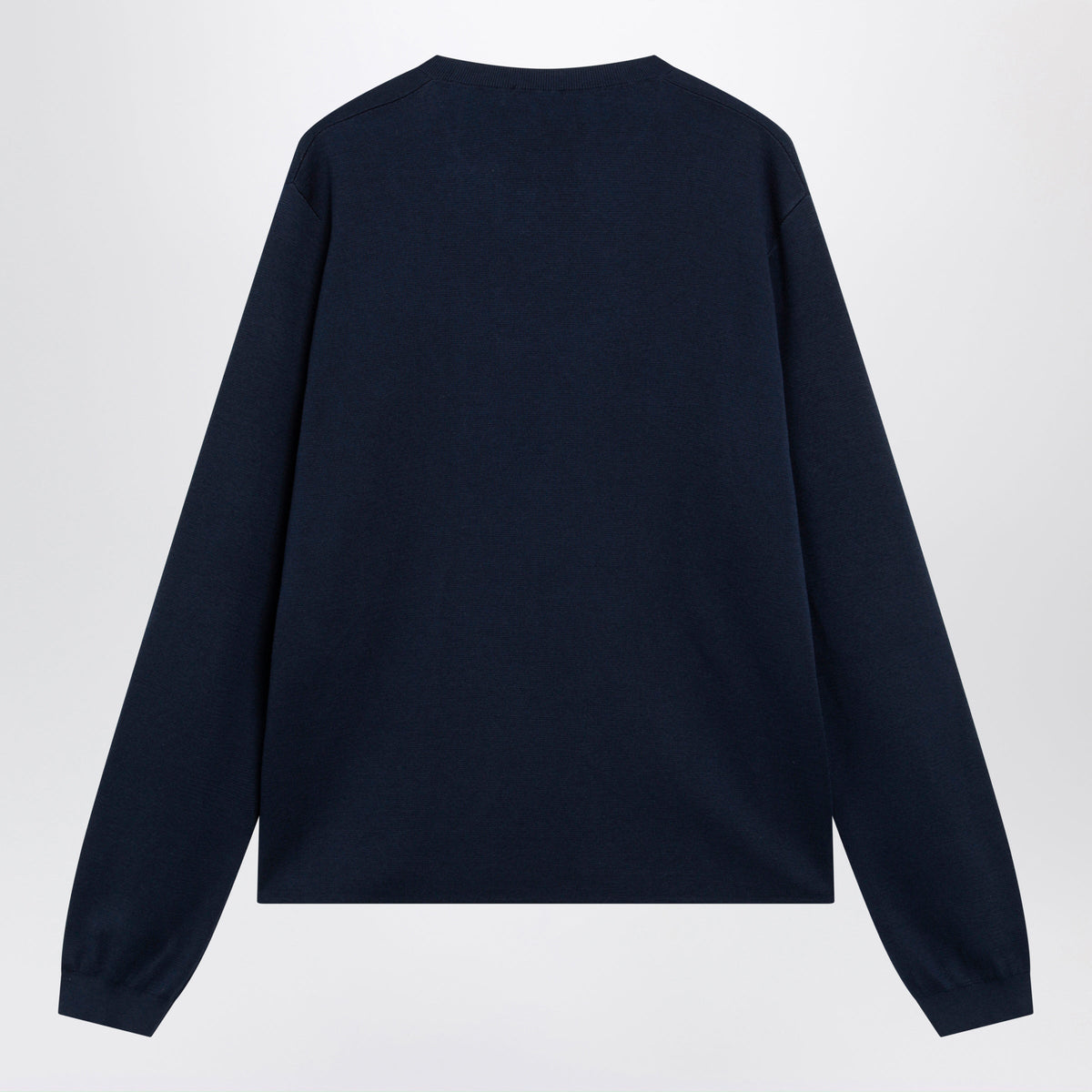 Gucci Ink Blue Silk And Cotton Sweater Men GUCCI