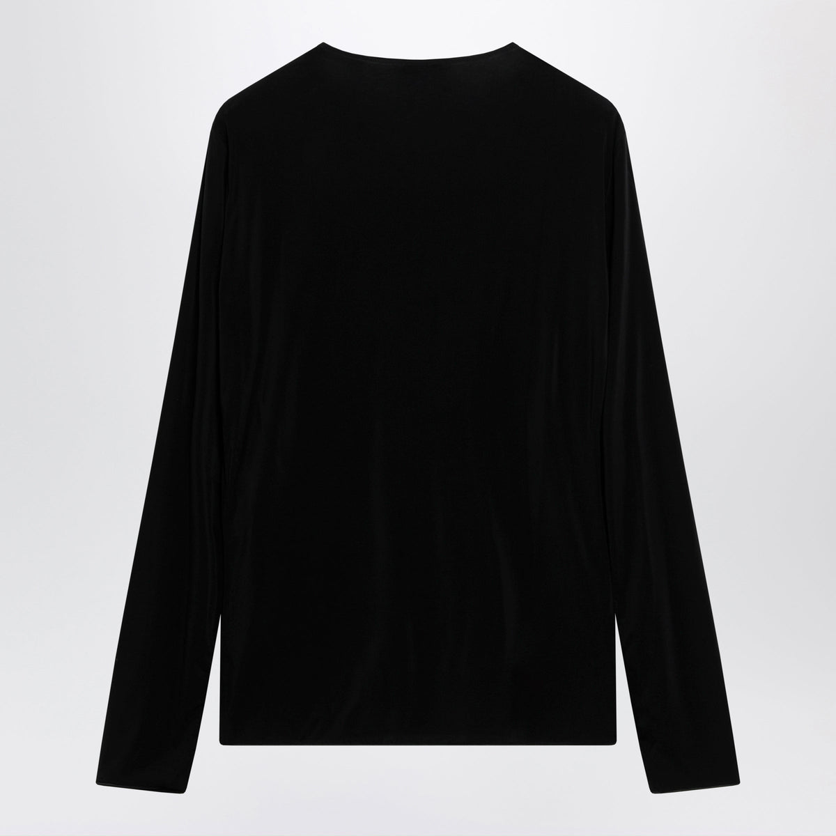 Gucci Black Crew-Neck Knit In Viscose Blend Men