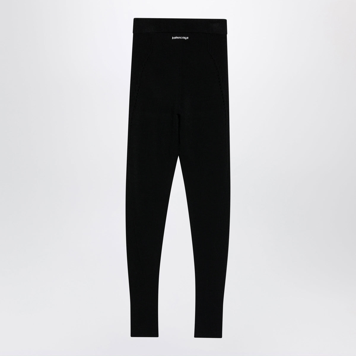 Balenciaga Black Techwear Viscose Leggings Women BALENCIAGA