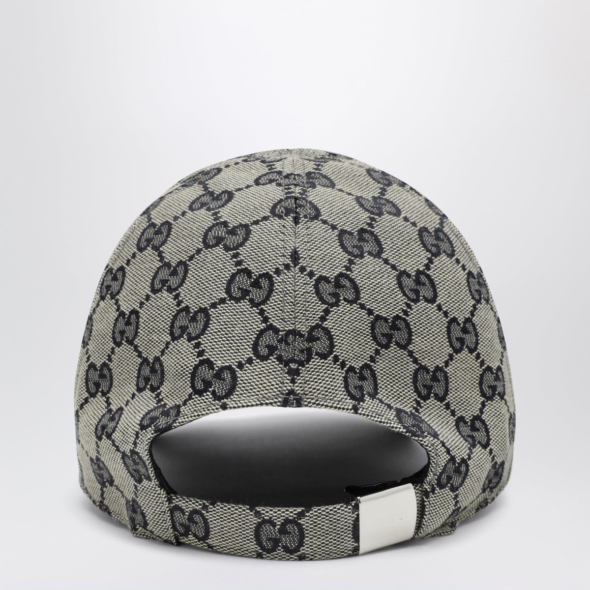 Gucci Blue Gg Cotton Canvas Baseball Cap Women GUCCI