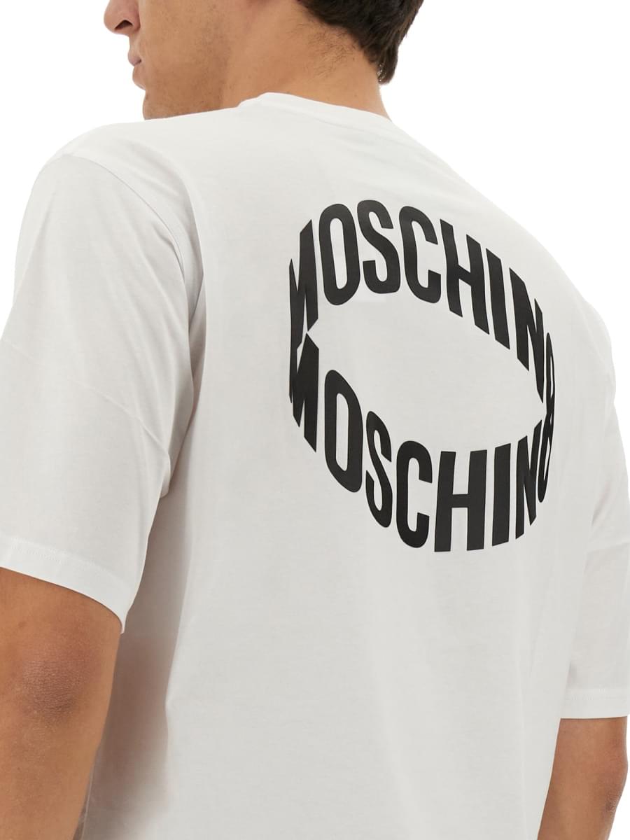 Moschino Men T-Shirt With Logo MOSCHINO