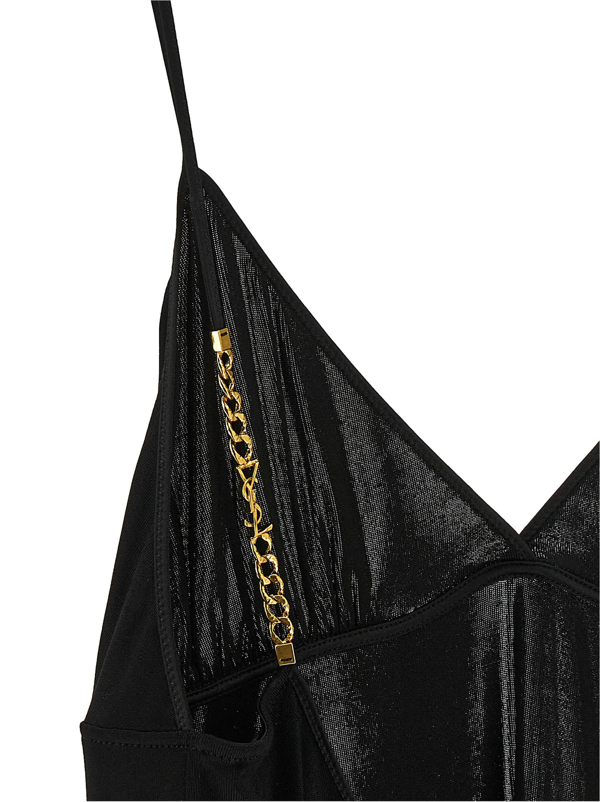 Saint Laurent Women 'Cassandre' Chain Top SAINT LAURENT