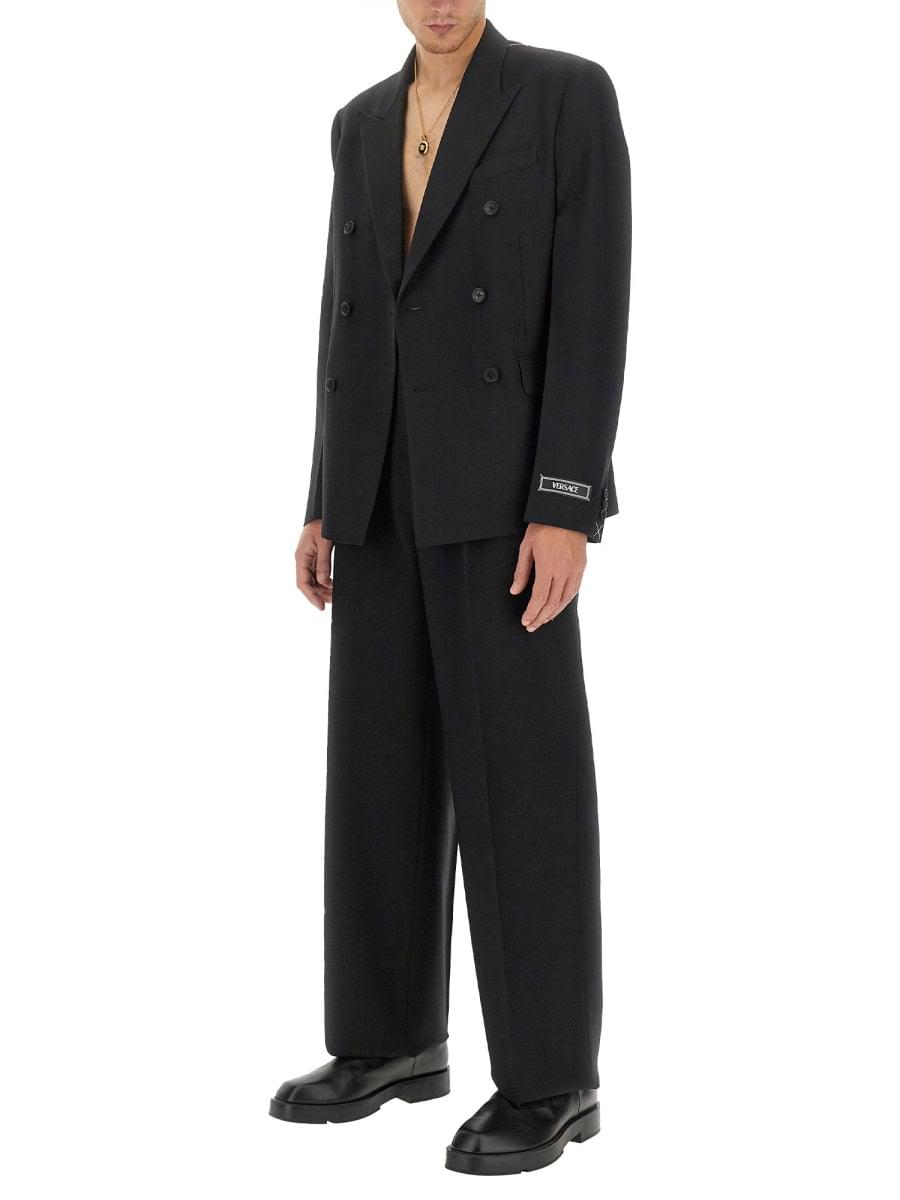 Versace Men Double-Breasted Blazer VERSACE
