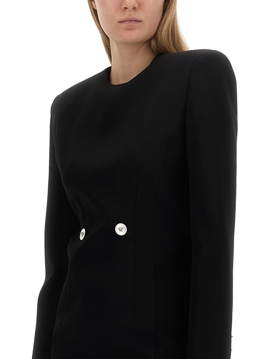 Versace Women Mini Grain De Poudre Dress VERSACE