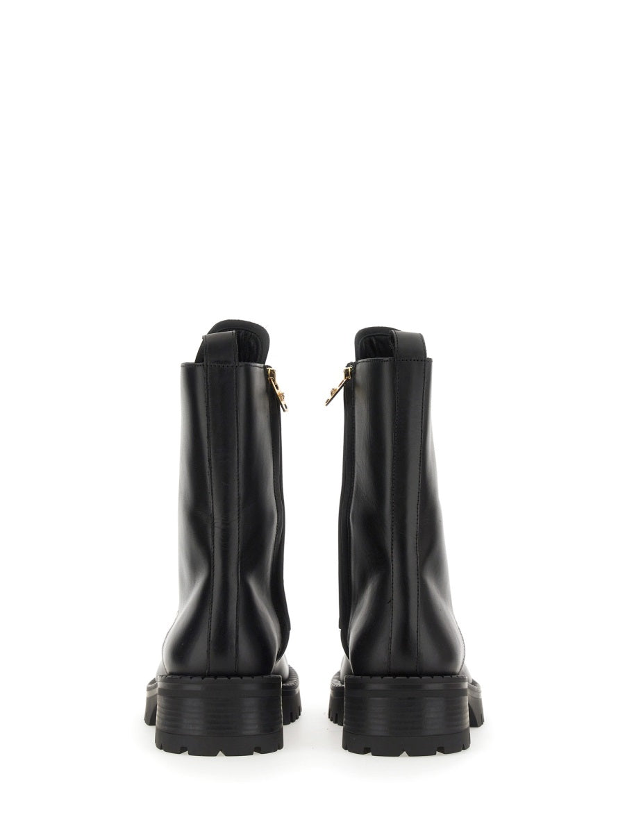Versace Women Boot With Laces Alia VERSACE
