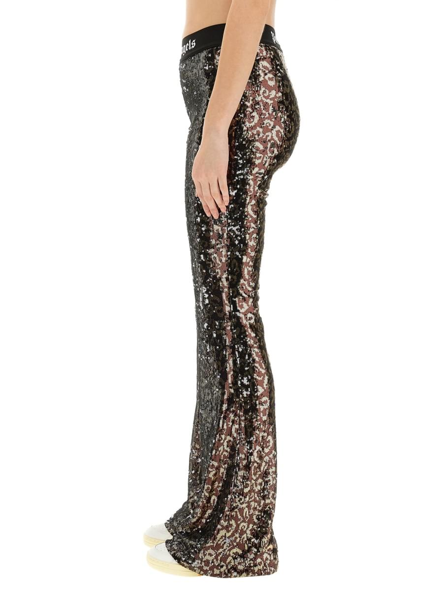 Palm Angels Women Flare Fit Pants PALM ANGELS
