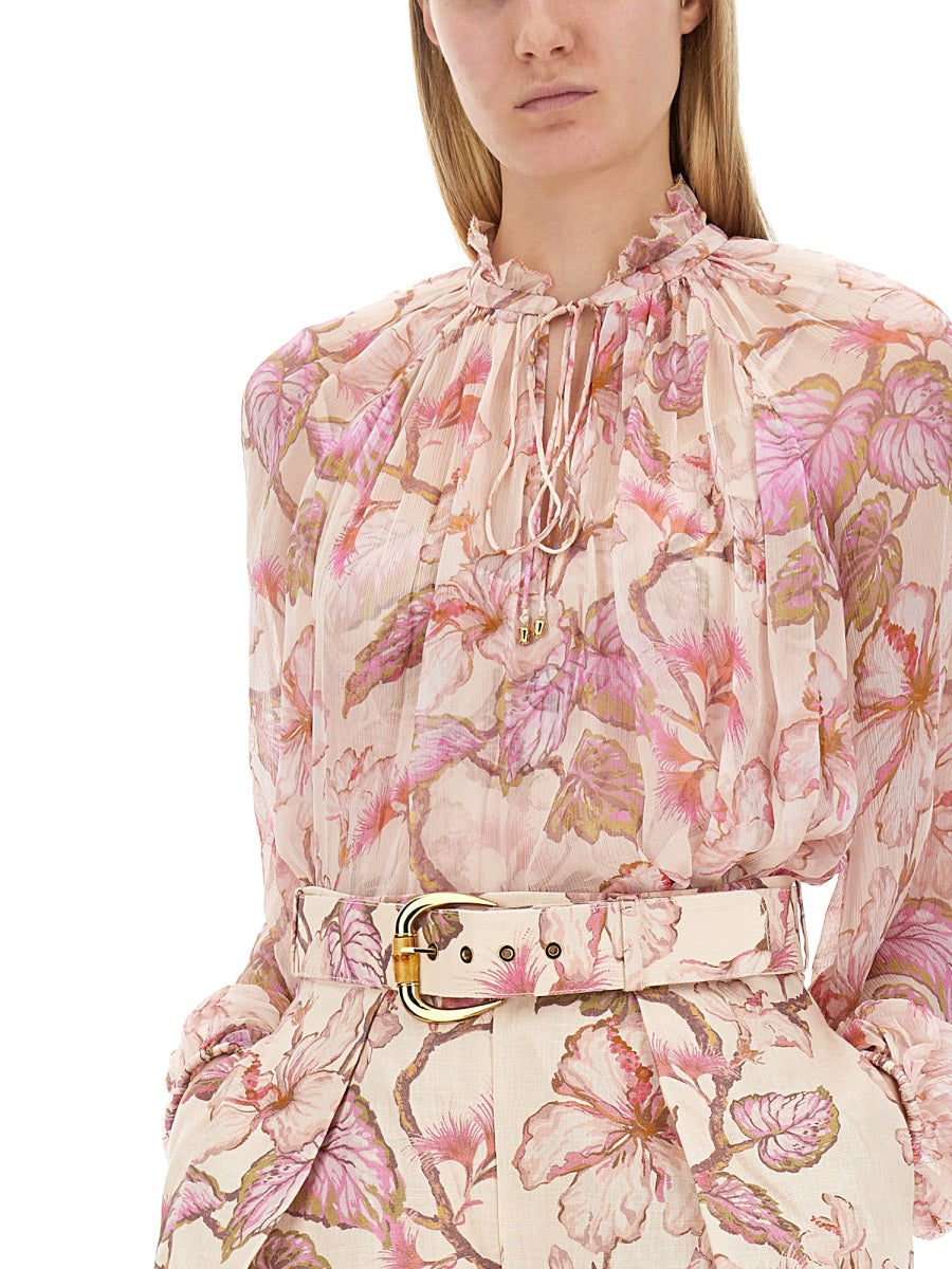 Zimmermann Women Floral Print Shirt ZIMMERMANN