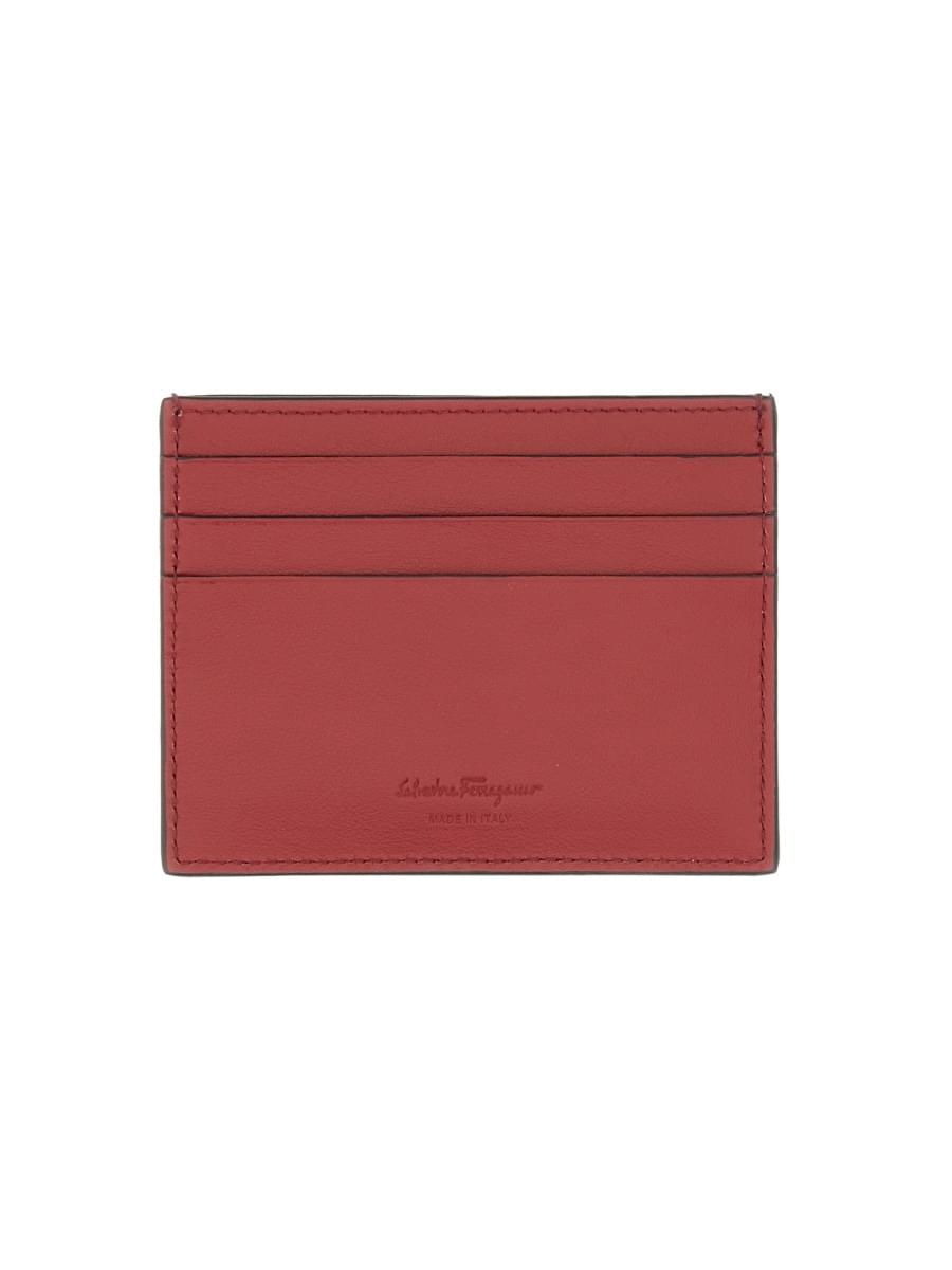 Ferragamo Men Portacarte In Pelle FERRAGAMO