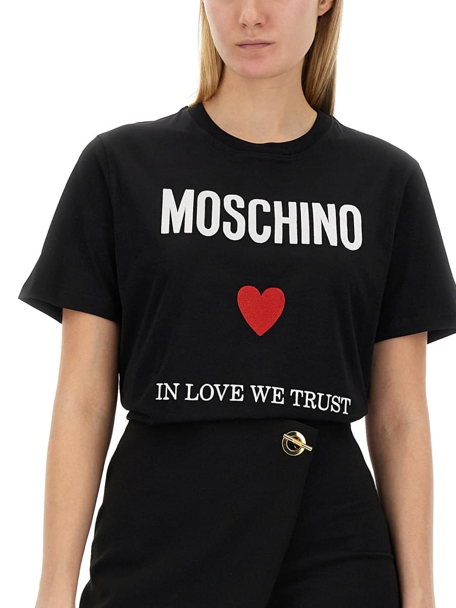 Moschino Women T-Shirt With Logo MOSCHINO