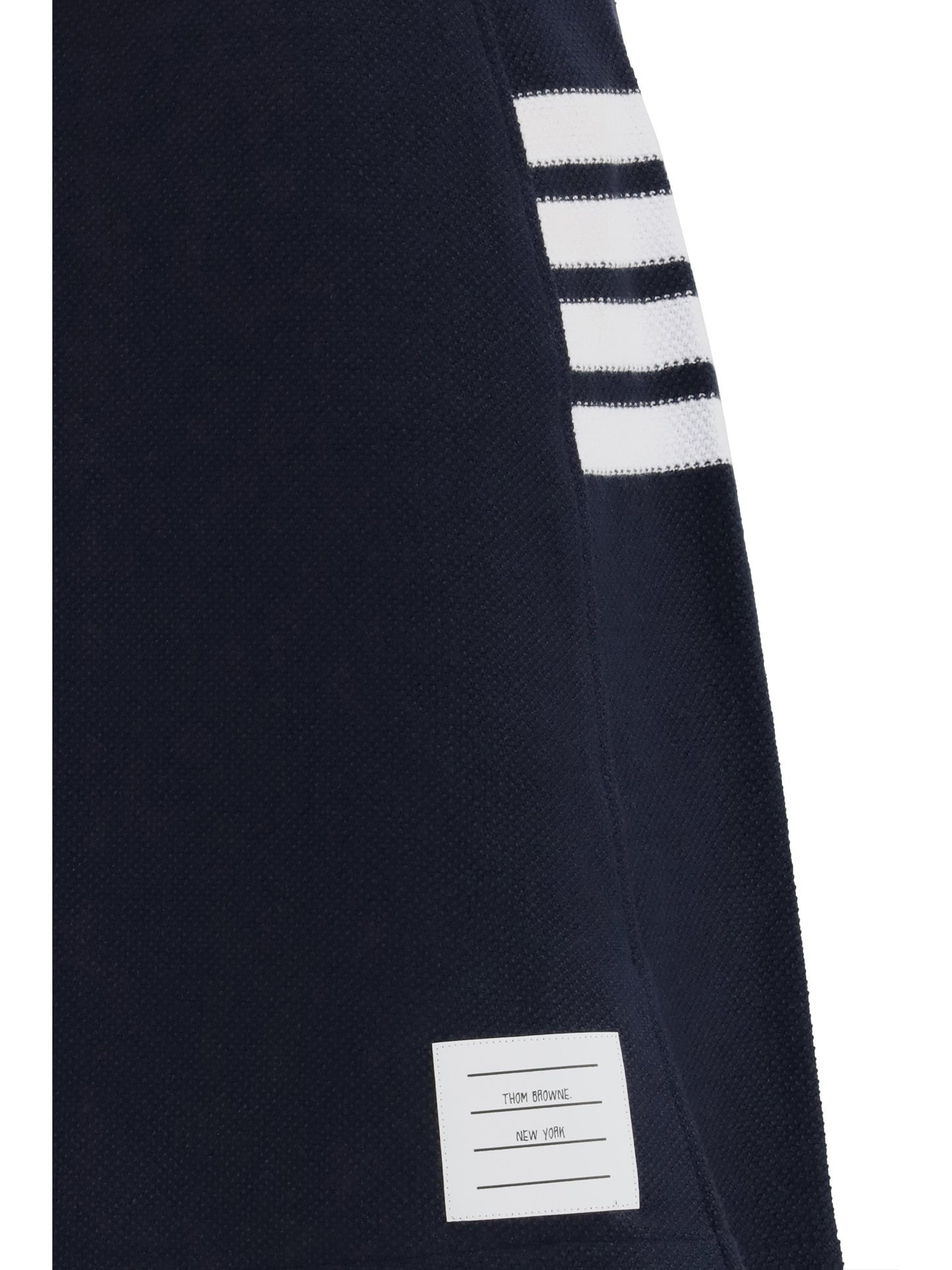Thom Browne Women 4-Bar Piqué Mini Skirt THOM BROWNE