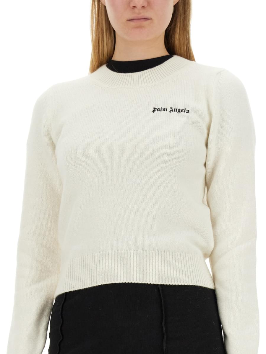 Palm Angels Women Jersey With Logo PALM ANGELS