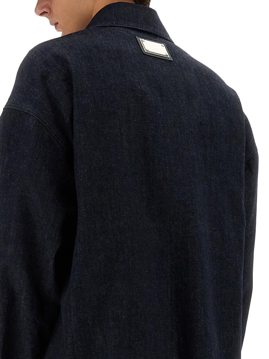 Dolce & Gabbana Men Selvedge Denim Blouson DOLCE & GABBANA