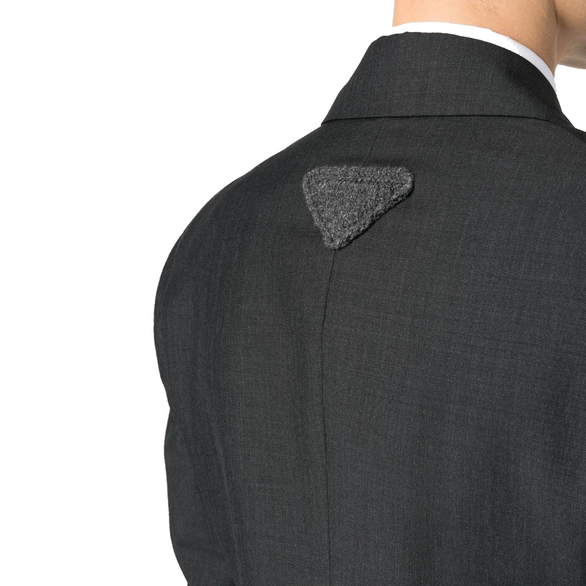Prada Double-Breasted Wool Jacket Men PRADA