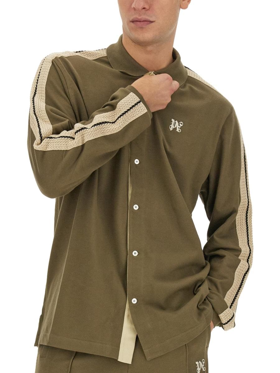 Palm Angels Men Monogram Shirt PALM ANGELS