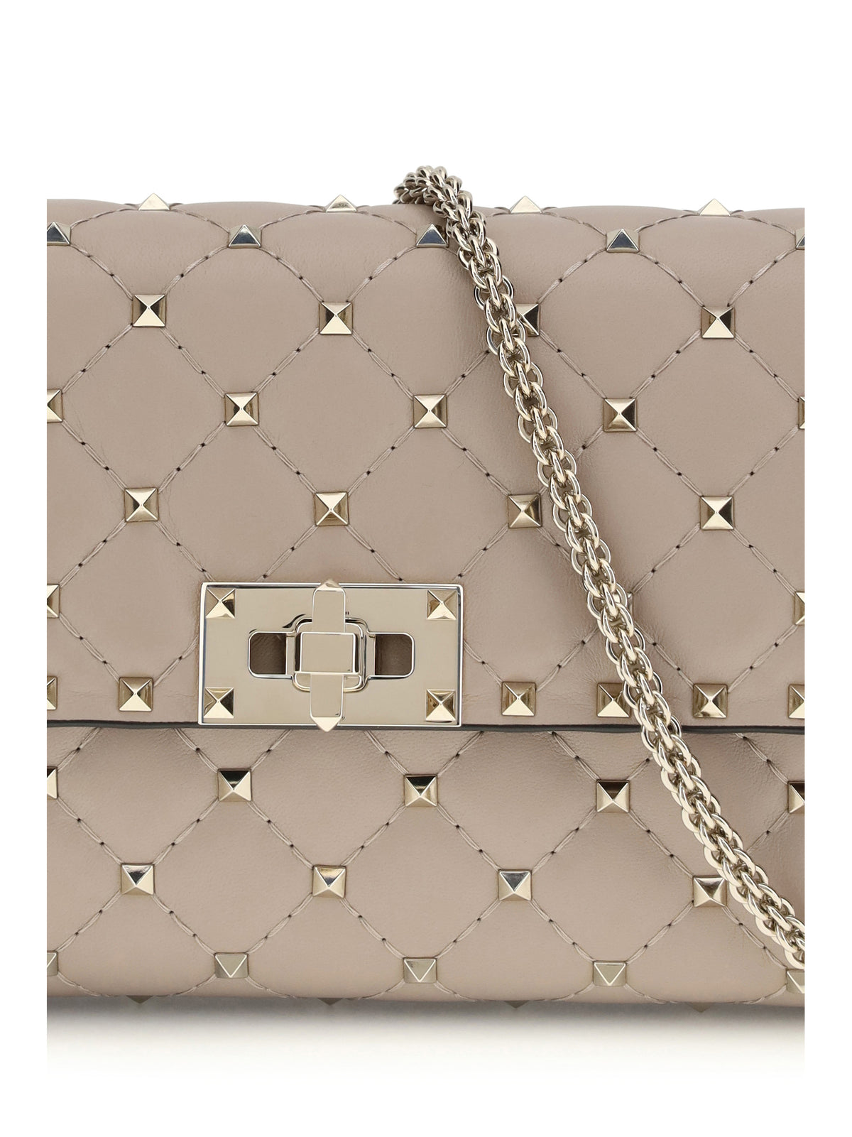 Valentino Garavani Women Rockstud Spike Quilted Nappa Shoulder Bag VALENTINO GARAVANI