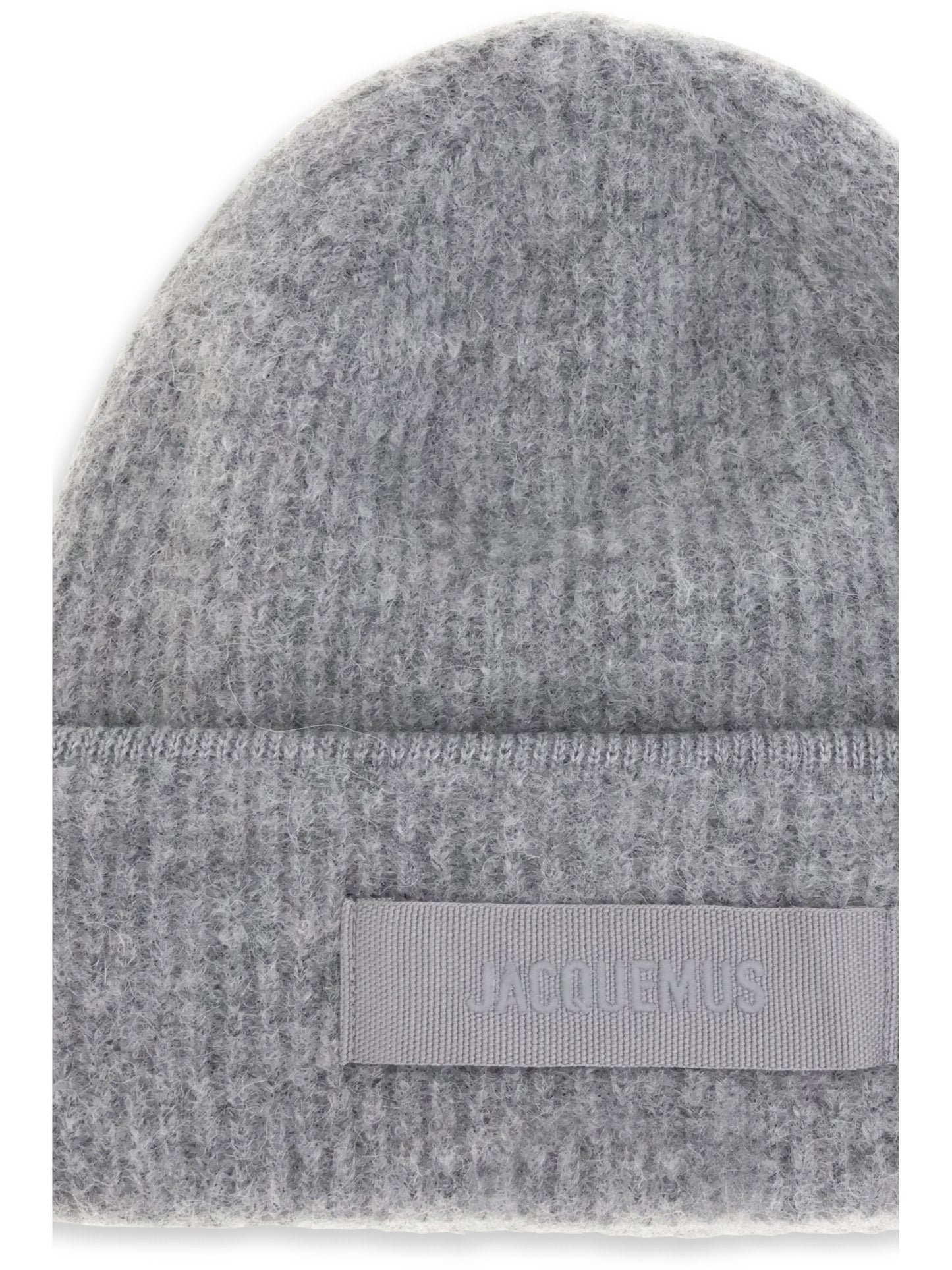 Jacquemus Women Gros Grain Ribbed Beanie JACQUEMUS