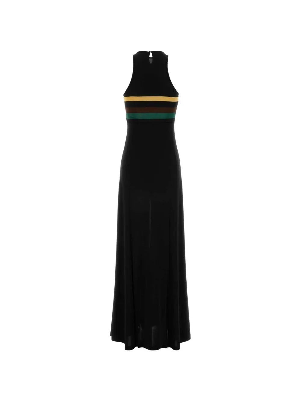 Saint Laurent Women Striped Jersey Crepe Tank Dress SAINT LAURENT