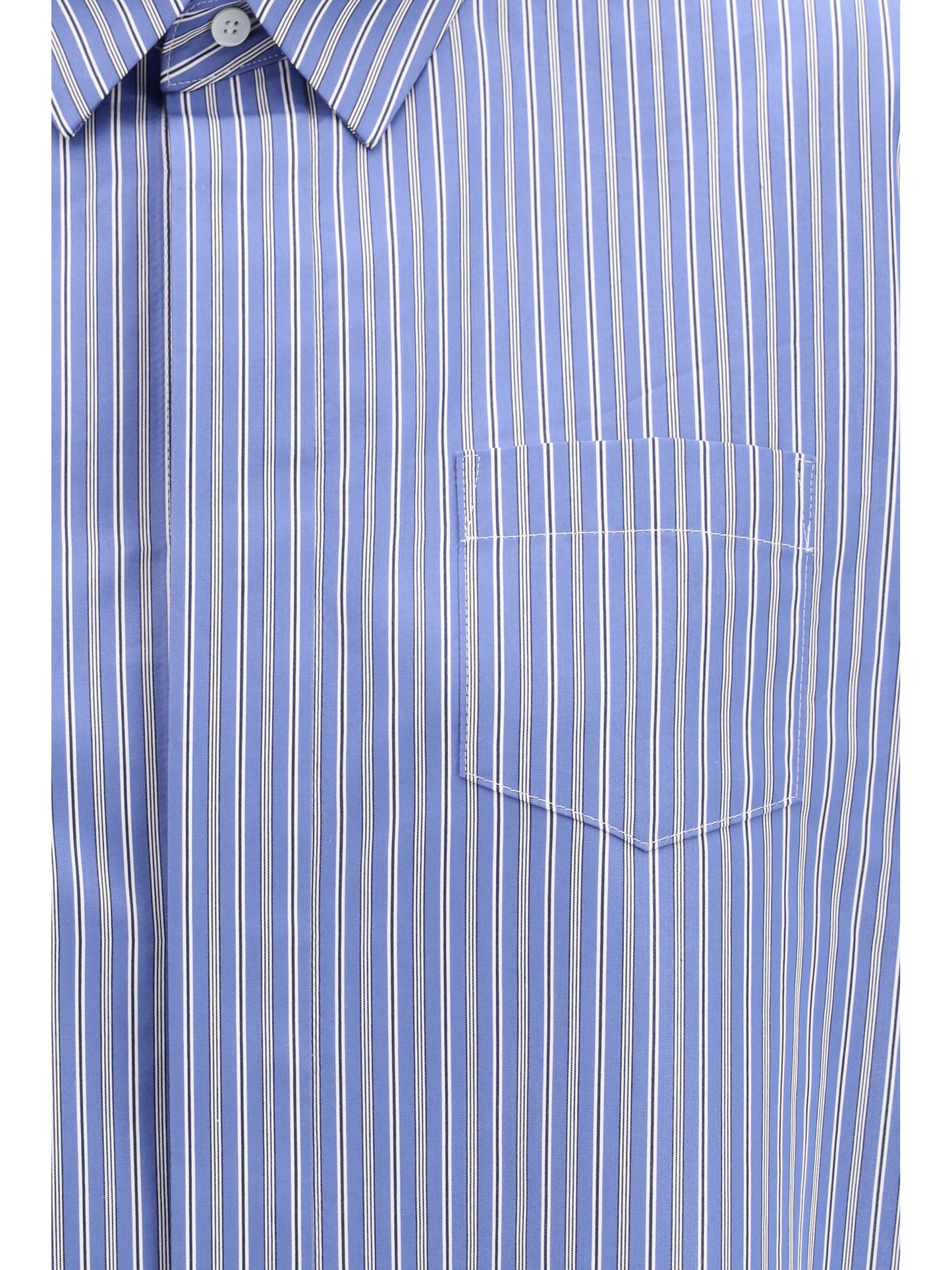 Sacai Women Striped Poplin Shirt SACAI