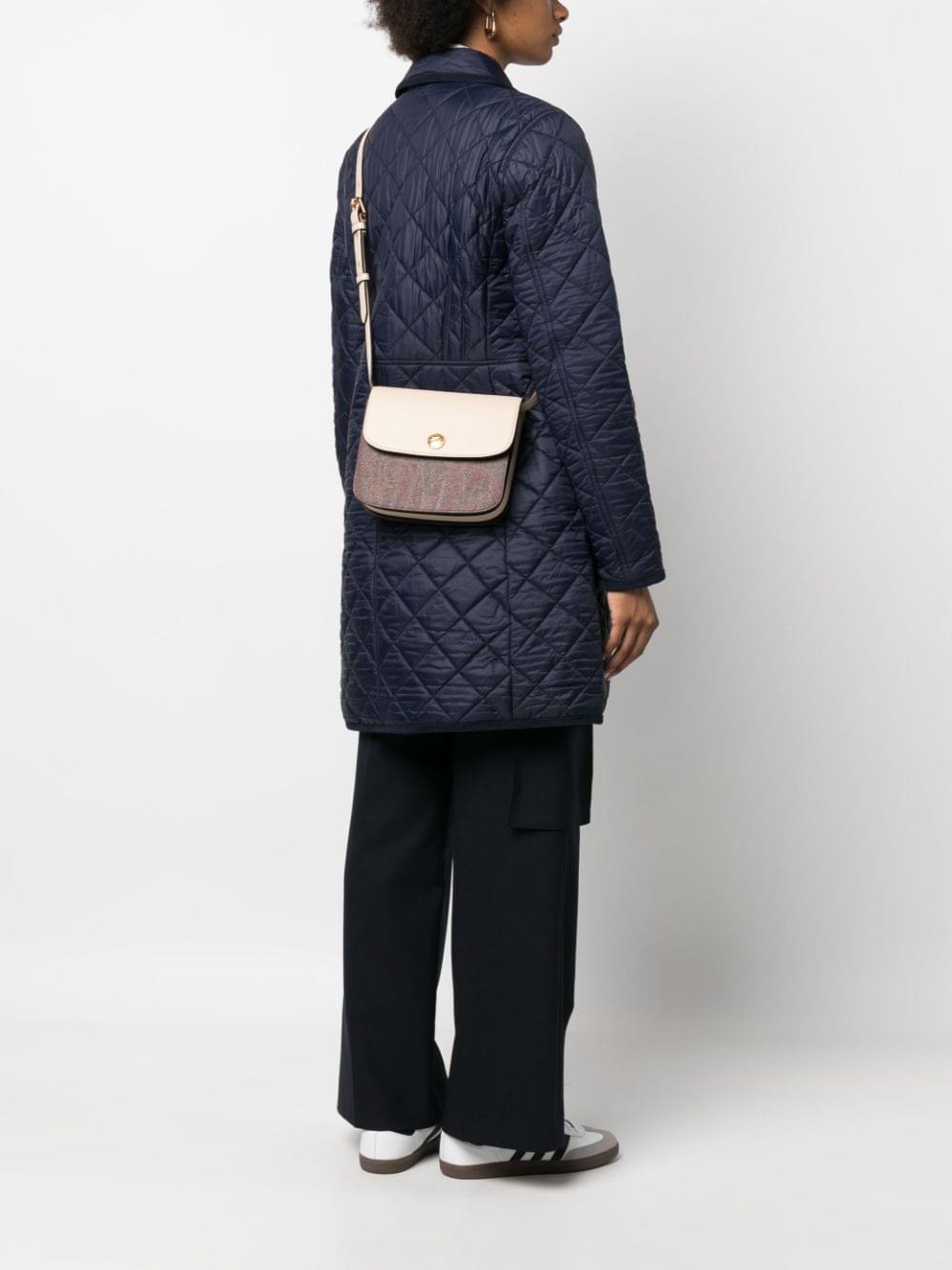 Etro Women Shoulder Bag With Paisley Print Panels ETRO