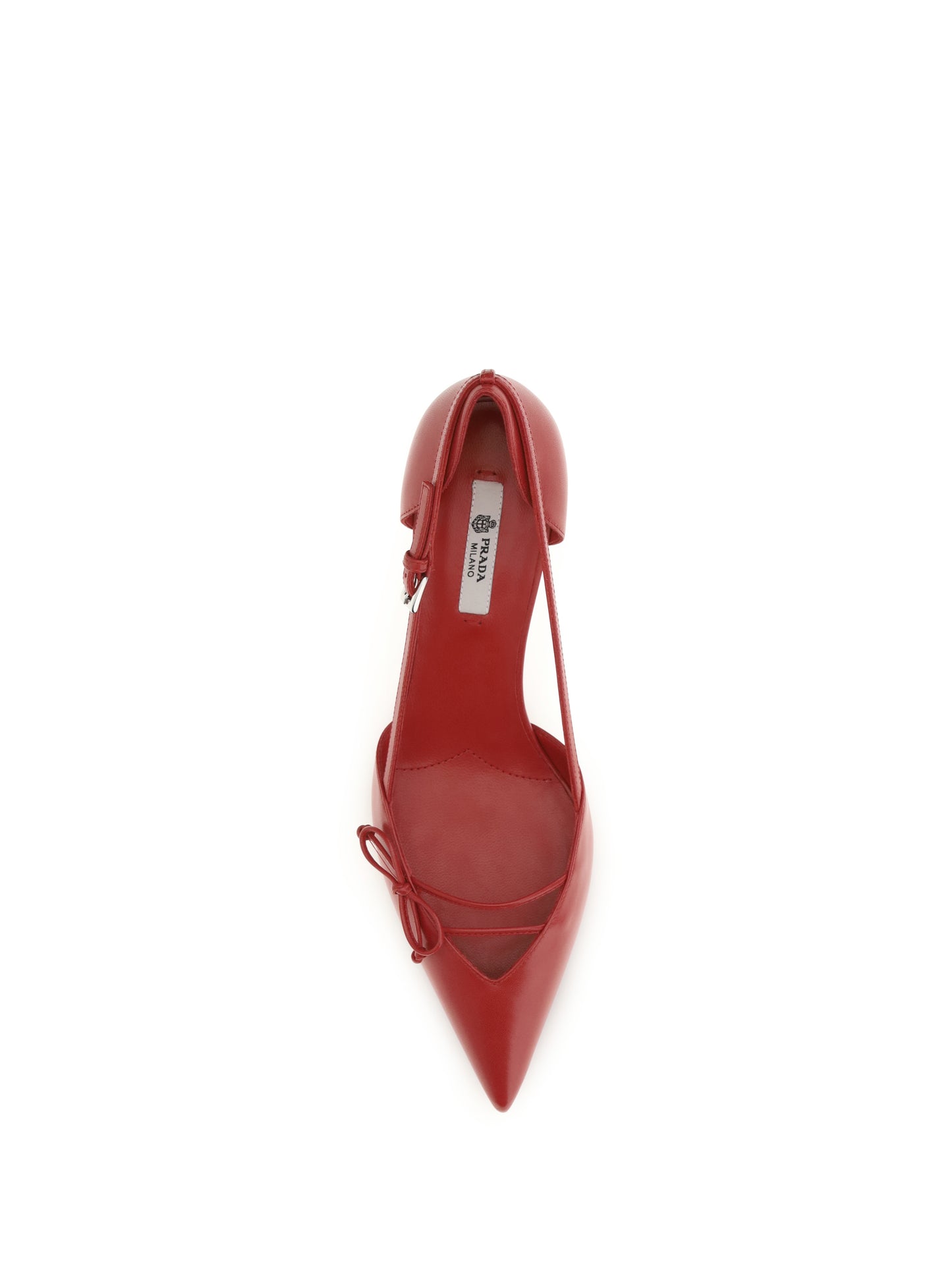 Prada Women Side-Cut Leather Pumps PRADA