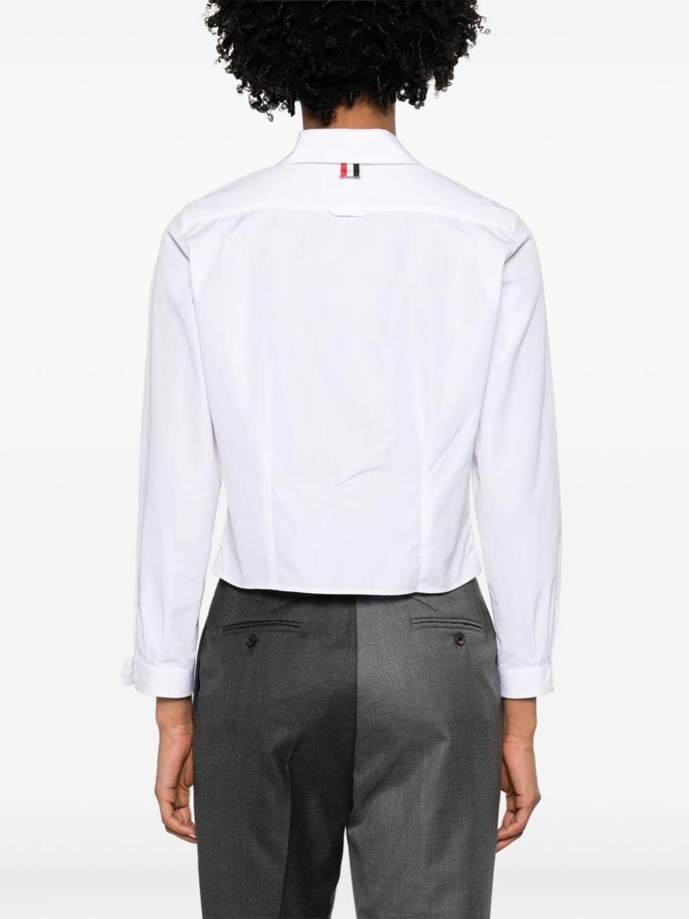 Thom Browne Women Cropped Shirt THOM BROWNE