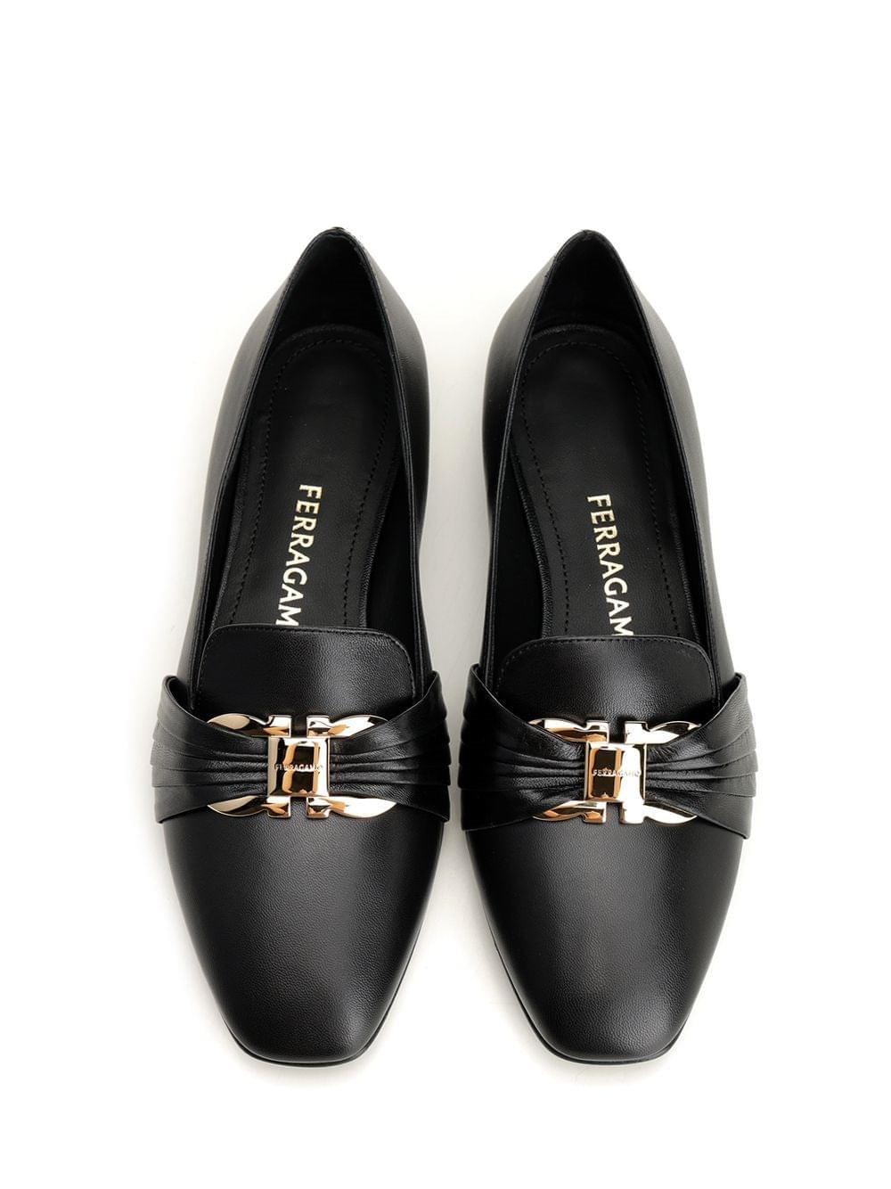 Ferragamo Women Gancini Ornament Moccasin FERRAGAMO