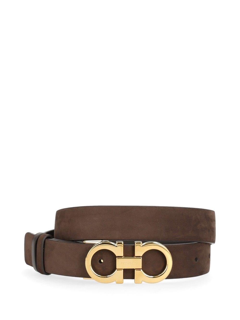 Ferragamo Women Reversible And Adjustable Gancini Belt FERRAGAMO