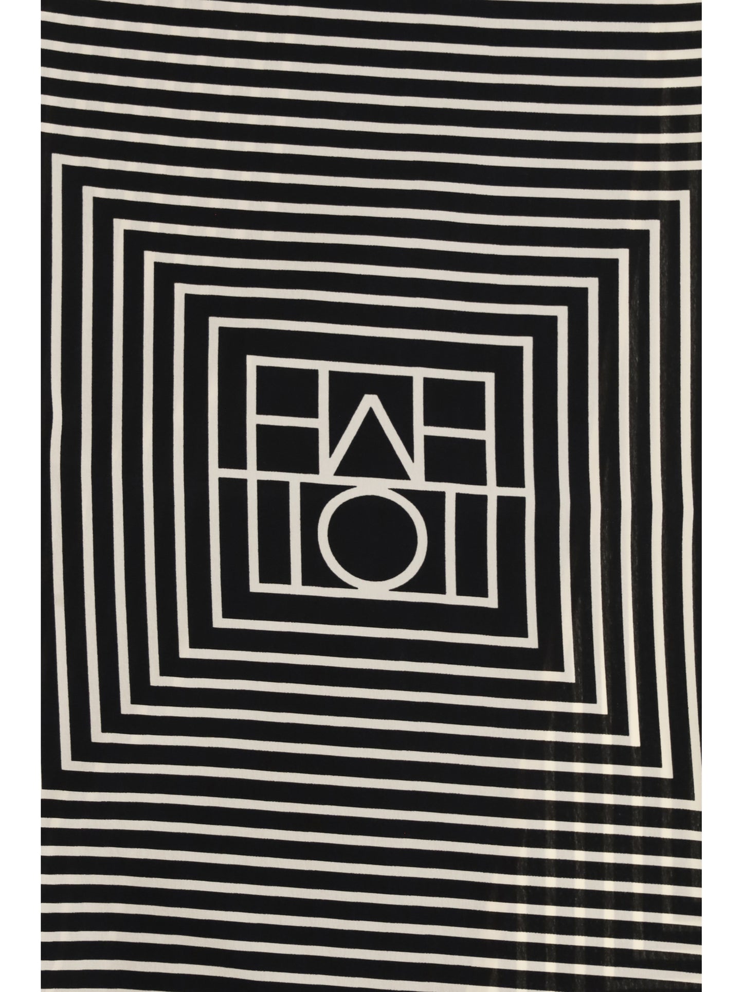 Toteme Women Monogram Silk Scarf