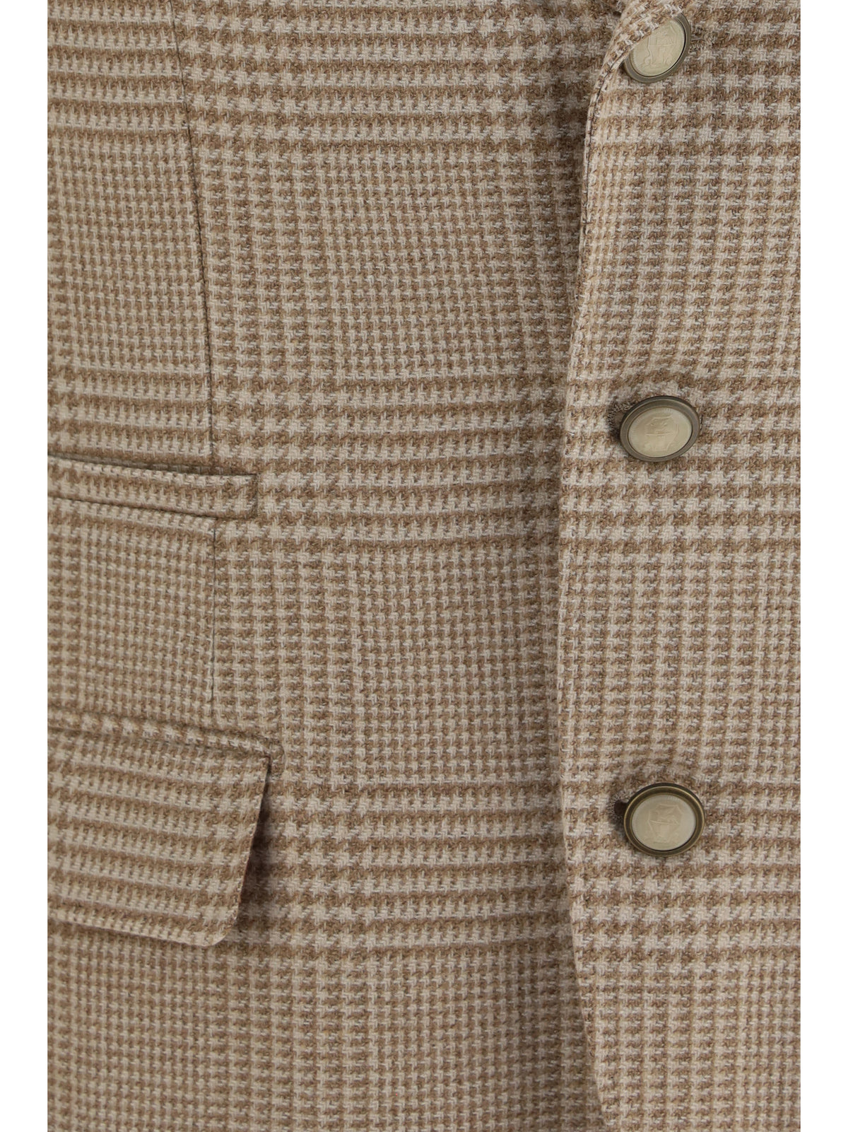 Brunello Cucinelli Men Single Breasted Checked Blazer BRUNELLO CUCINELLI