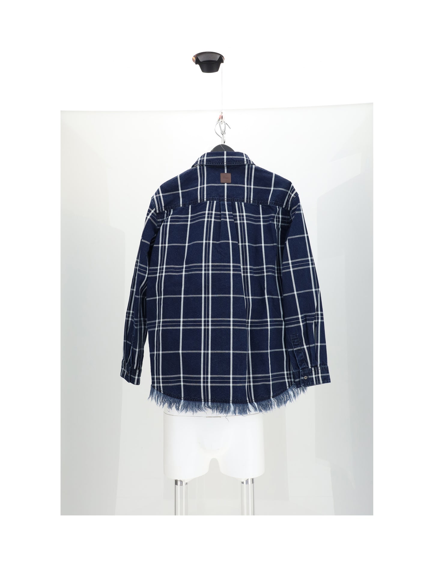 Dior Homme Men Shirt Check Con Fondo Sfrangiato CHRISTIAN DIOR