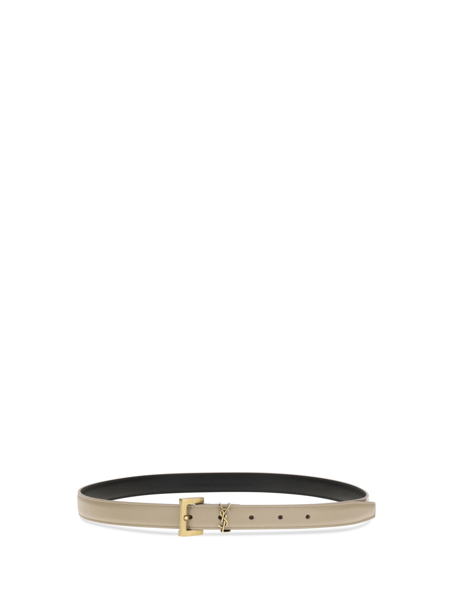 Saint Laurent Women Cassandre Slim Belt SAINT LAURENT