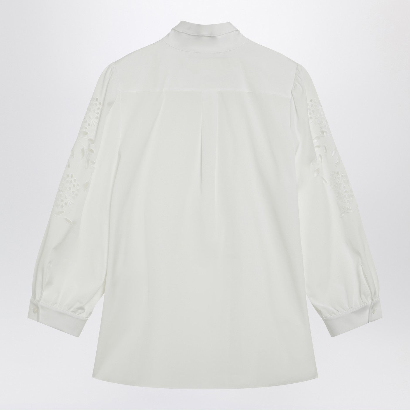 Valentino White Shirt With Sangallo Embroidery Women VALENTINO