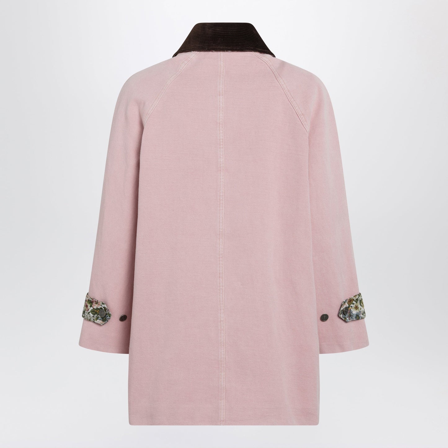 Valentino Pink Denim Caban Jacket Women VALENTINO