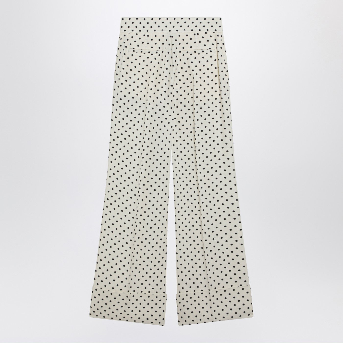 Valentino Ivory Supergran Trousers With Plusdepois Print Women VALENTINO