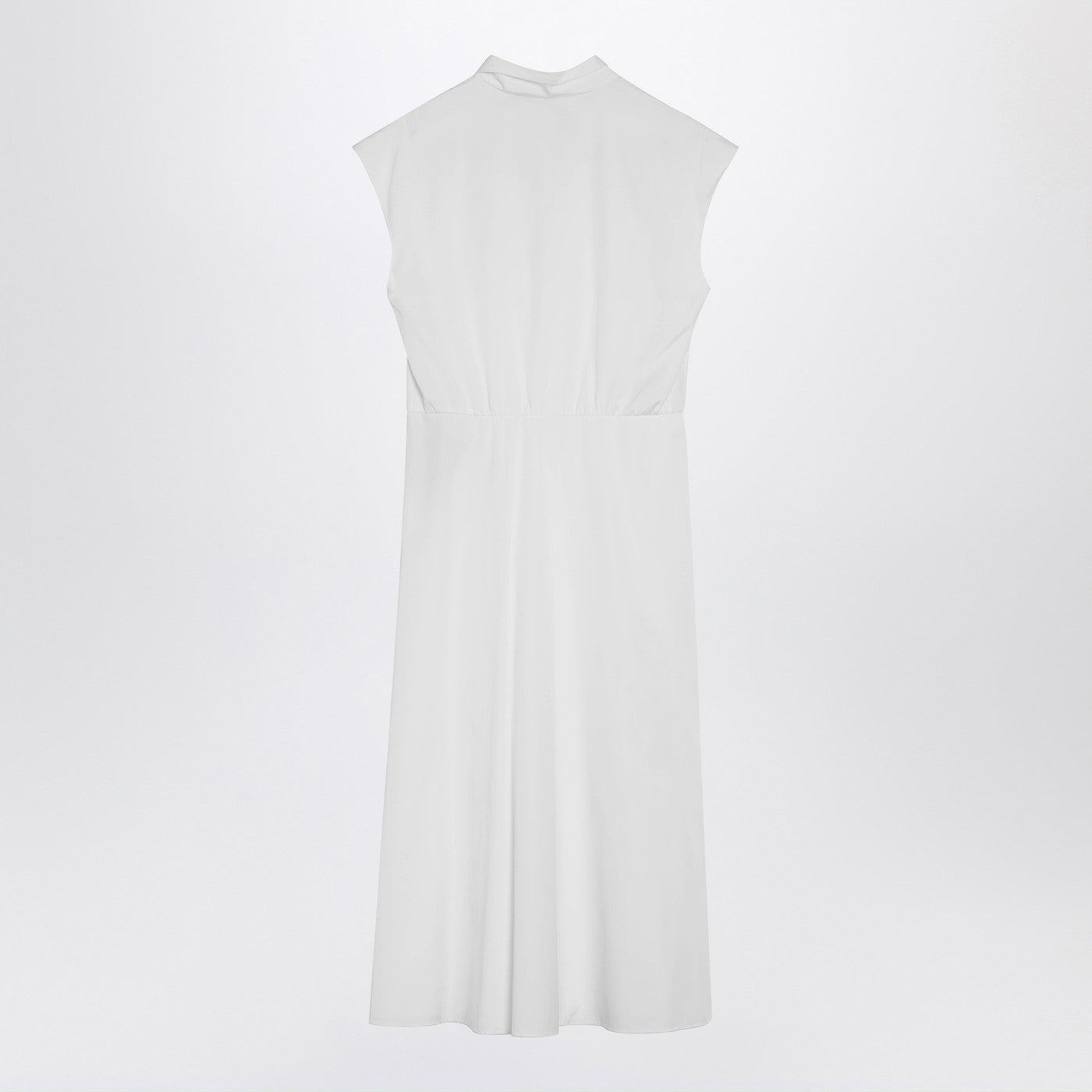 Valentino White Midi Dress With Sangallo Embroidery Women VALENTINO